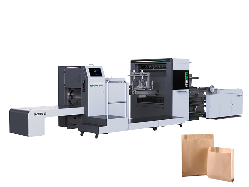 Double Channel V-Bottom Paper Bag Machine